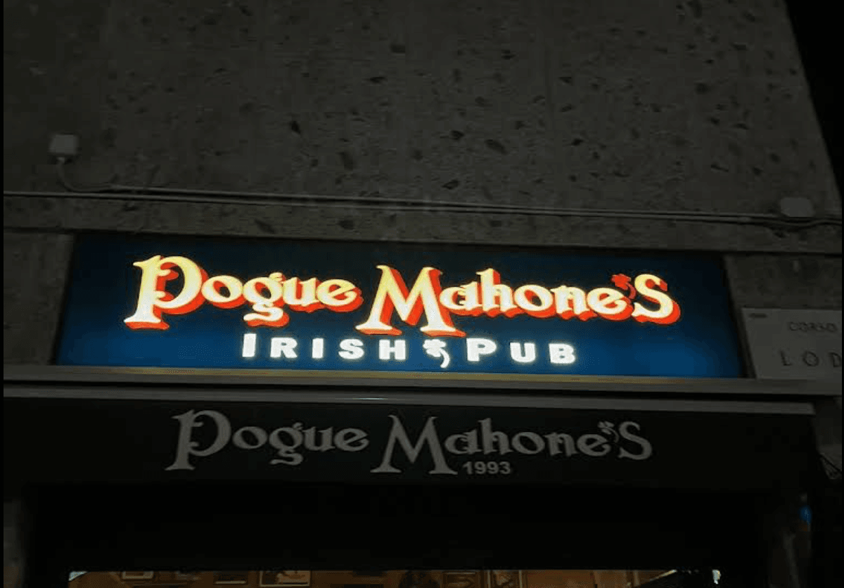 Pogue Mahone's